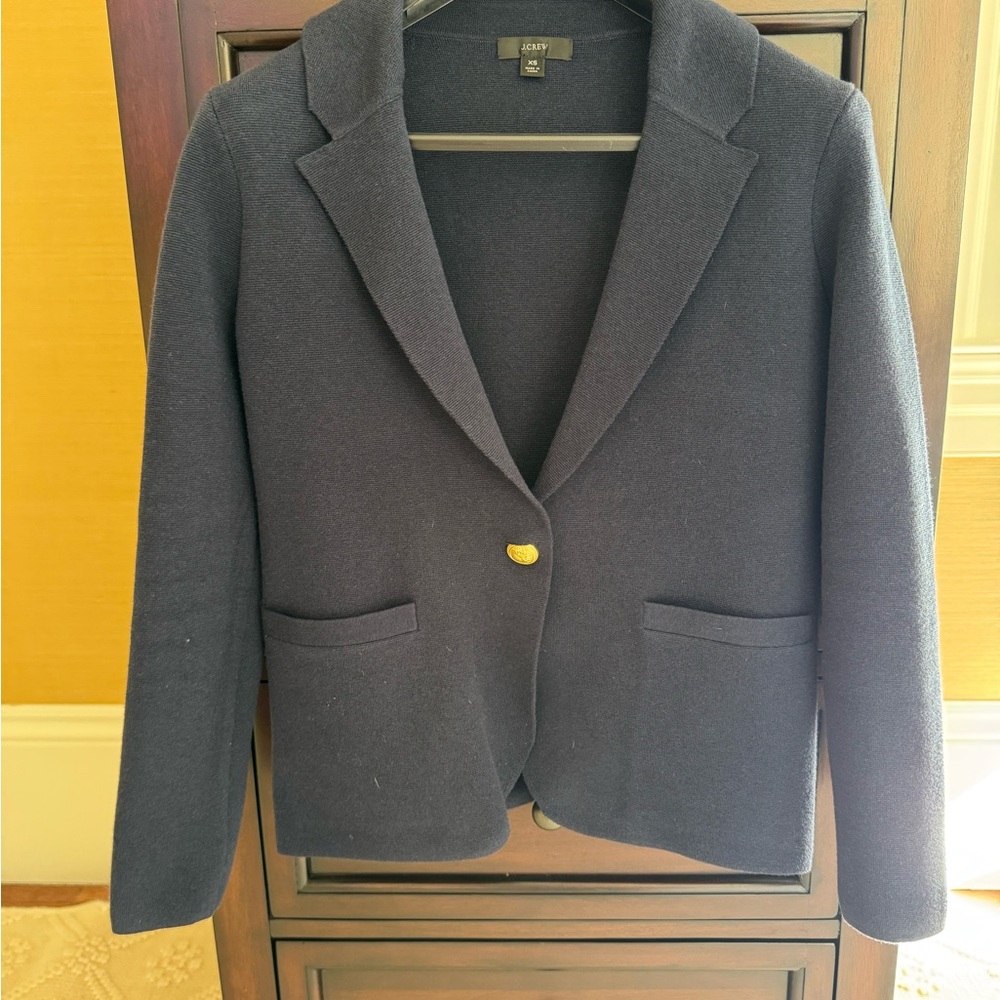 Navy Blazer by J. Crew